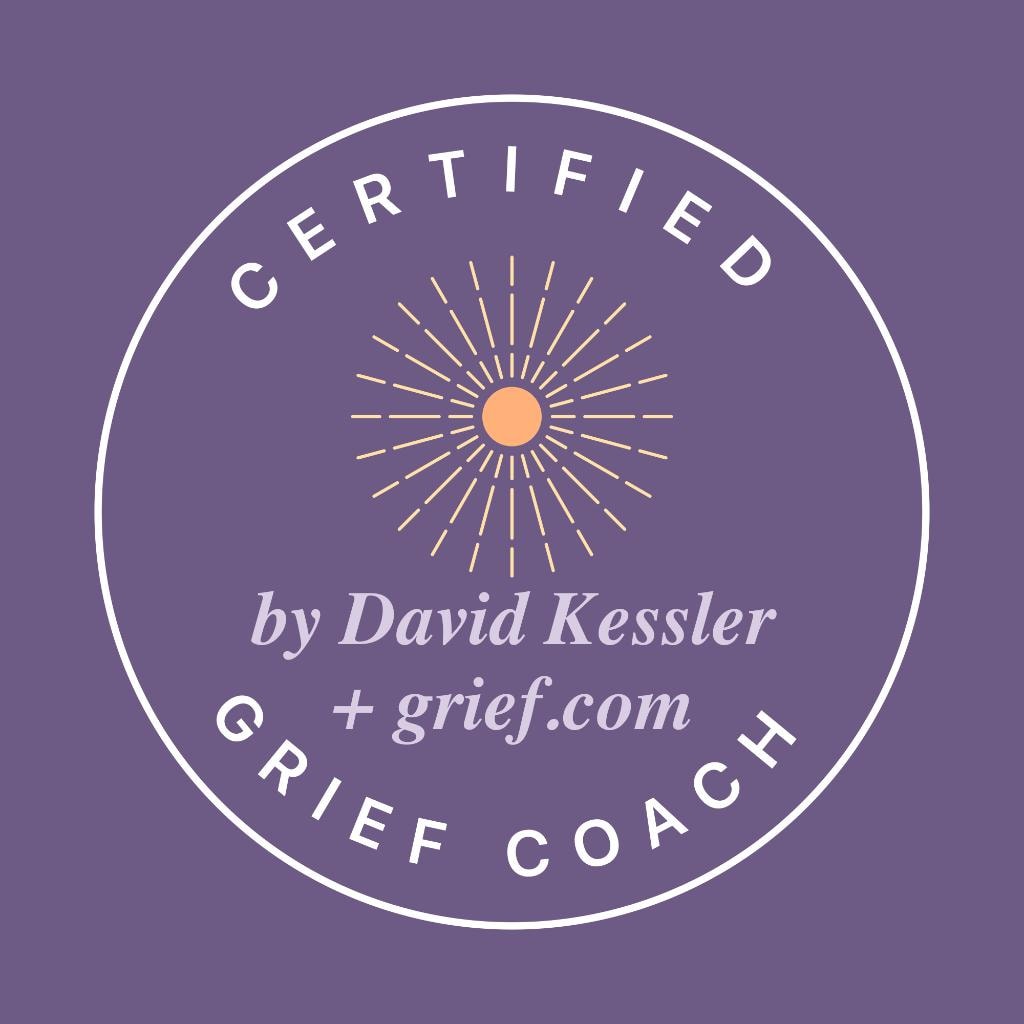 Certified Grief Coach badge